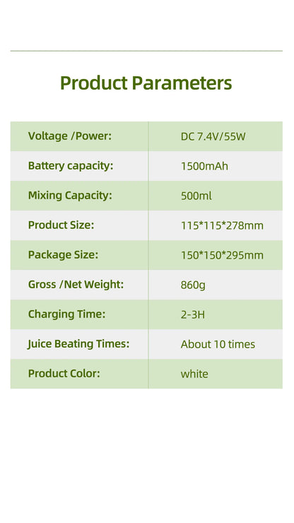 SipFresh Z-Pro Portable Blender