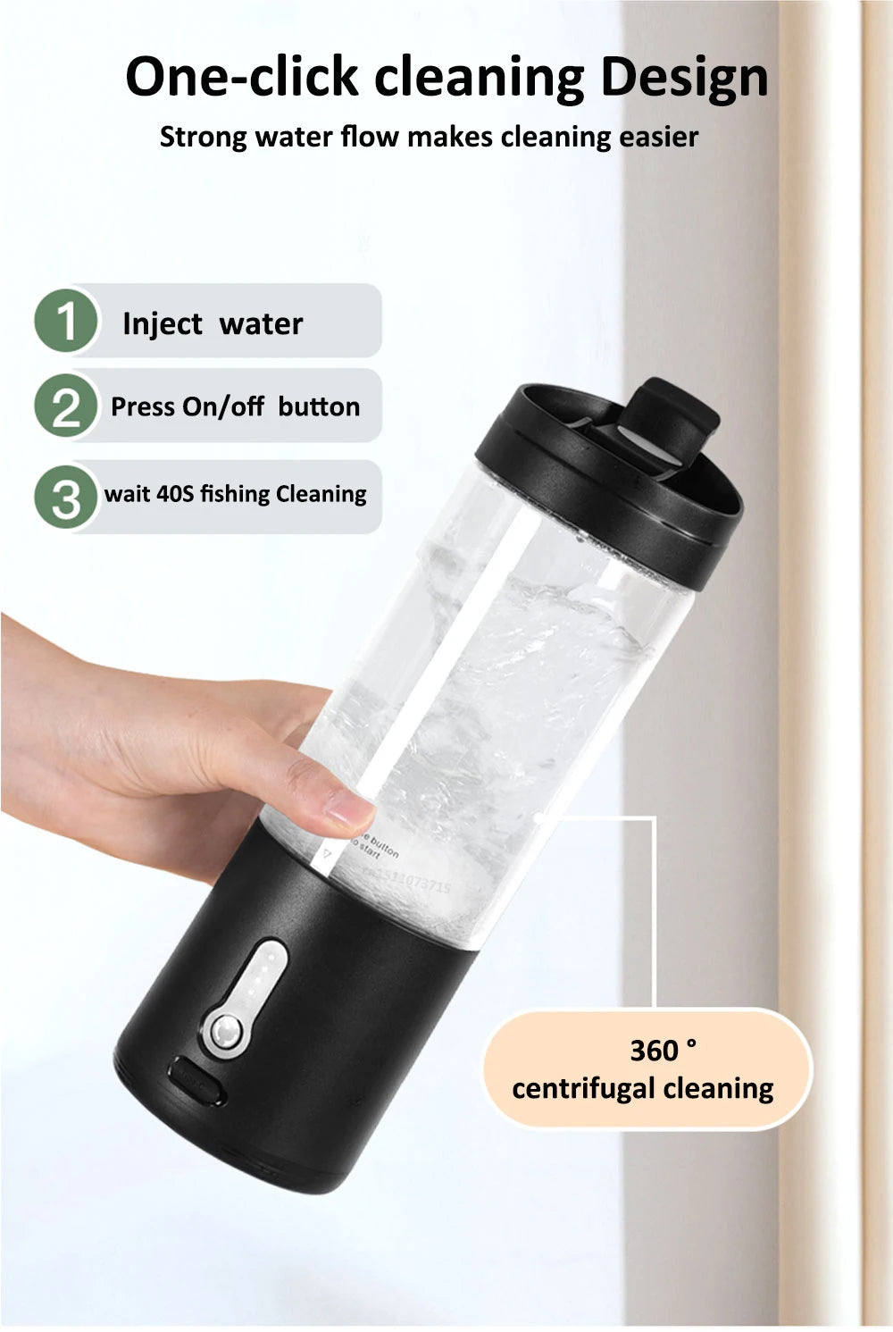 SipFresh 6-Blade Portable Blender