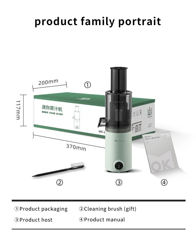SipFresh Mini Slow Juicer