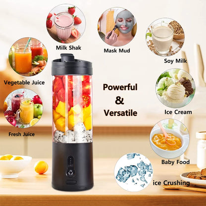 SipFresh 6-Blade Portable Blender